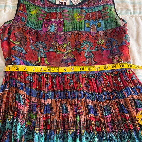 Bila Multicolor Sleeveless Midi Dress - Picture 9 of 9